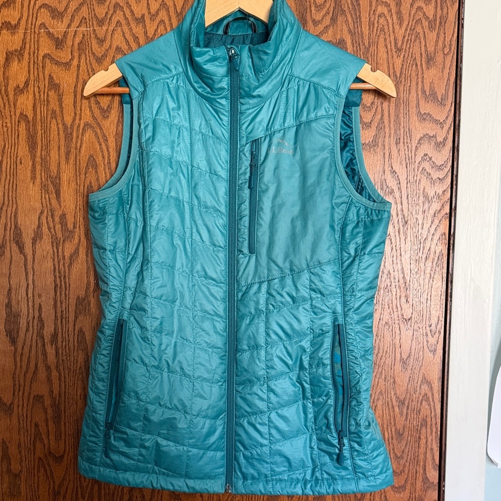 Teal Quilted Insulated Vest